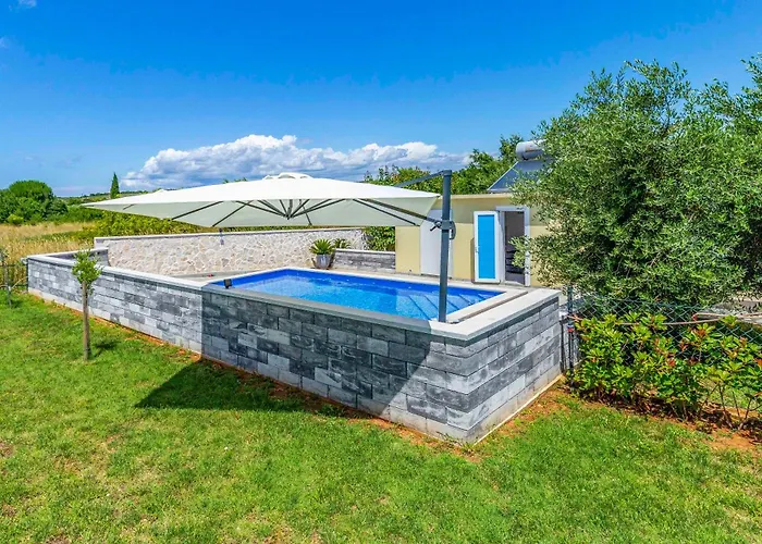 Istriensonne 0756 - Garten-paradies Mit Pool Pomer