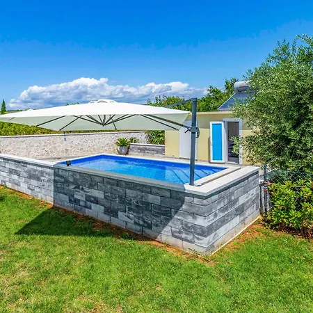 Istriensonne 0756 - Garten-paradies Mit Pool Pomer